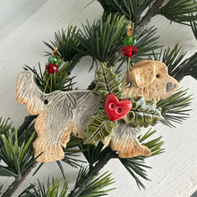 Load image into Gallery viewer, Festive Yorkshire Terrier
