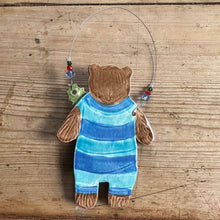 Load image into Gallery viewer, Festive Bear in a swimsuit
