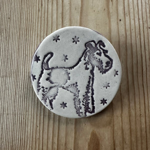 Fox Terrier Brooch