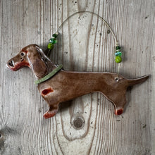 Load image into Gallery viewer, Brown &amp; Tan Dachshund decoration
