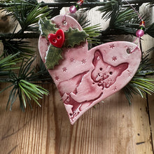 Load image into Gallery viewer, Festive French Bull Dog Decoration
