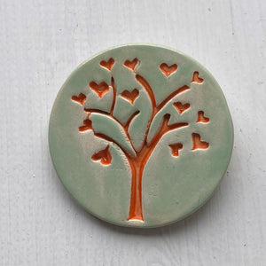 Love Tree Brooches