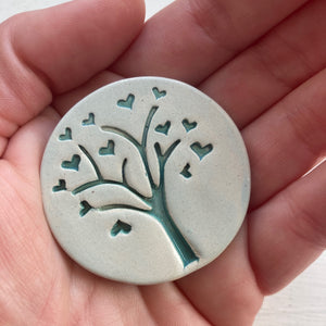 Love Tree Brooches